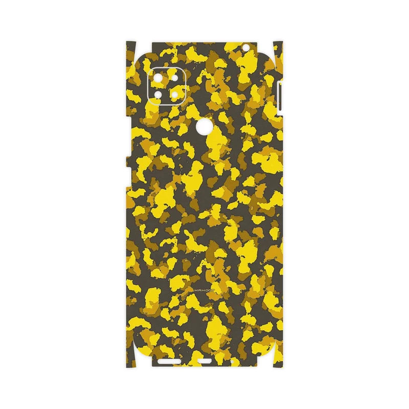 برچسب پوششی ماهوت مدل Yellow Infantry Army-FullSkin مناسب برای گوشی موبایل شیائومی Redmi 9 Activ