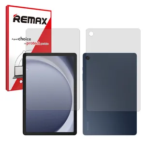 محافظ صفحه نمایش شفاف ریمکس مدل Resistant مناسب برای تبلت سامسونگ Galaxy Tab A9 PLUS به همراه محافظ پشت تبلت