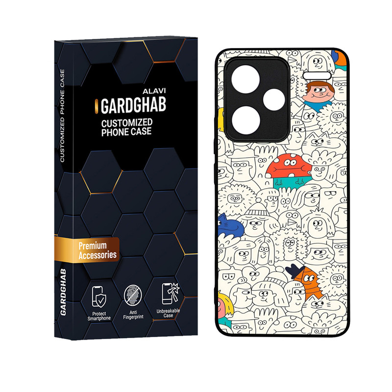 کاور گارد قاب علوی مدل دور ژله ای مناسب برای گوشی موبایل شیائومی Redmi Note 13 Pro Plus 5G
