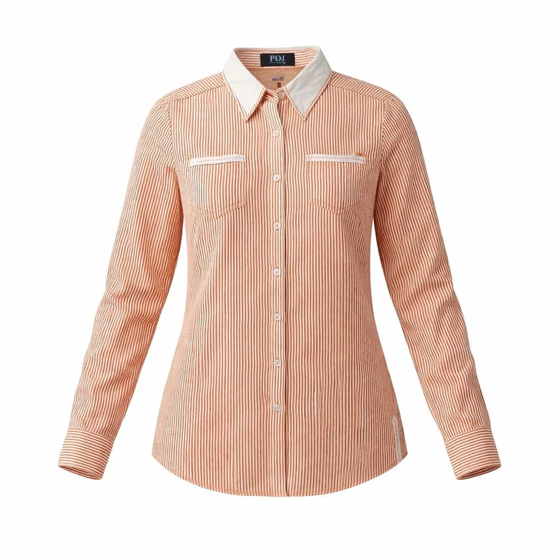 شومیز آستین بلند یقه برگردان زنانه مدل 82