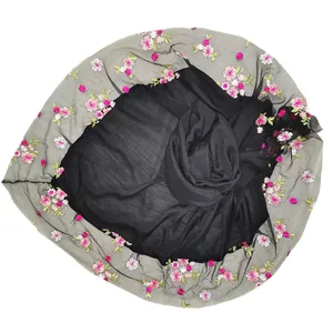 روسری زنانه مدل وال اسلپ حاشیه تور مجلسی