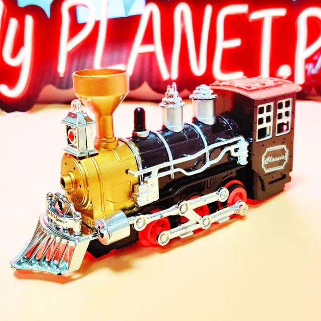 قطار بازی مدل دودزا طرح سه واگن کد 2-823