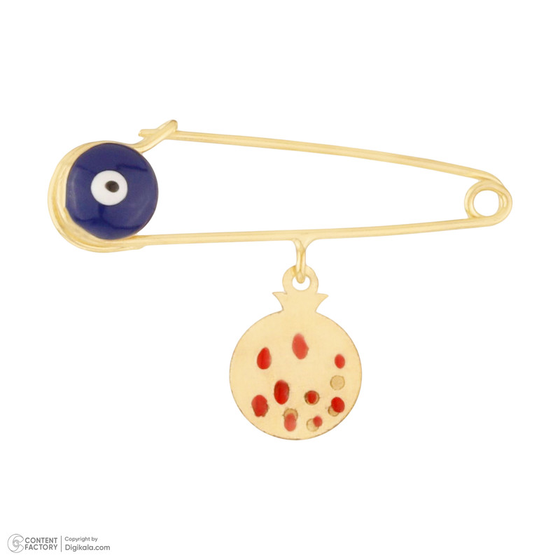 سنجاق سینه طلا 18 عیار گلدم مدل PE-1310021 سنجاق سینه طلا 18 عیار گلدم مدل PE-1310021