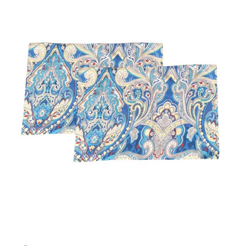 رو بالشی مدل R01011 طرح بته جقه بسته 2 عددی