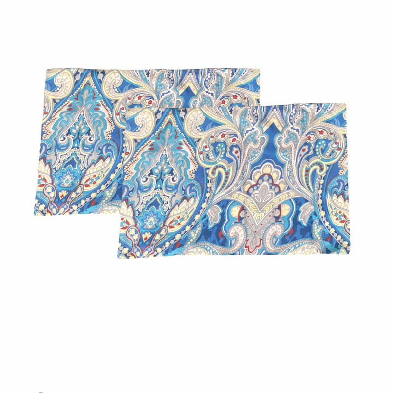 رو بالشی مدل R01011 طرح بته جقه بسته 2 عددی