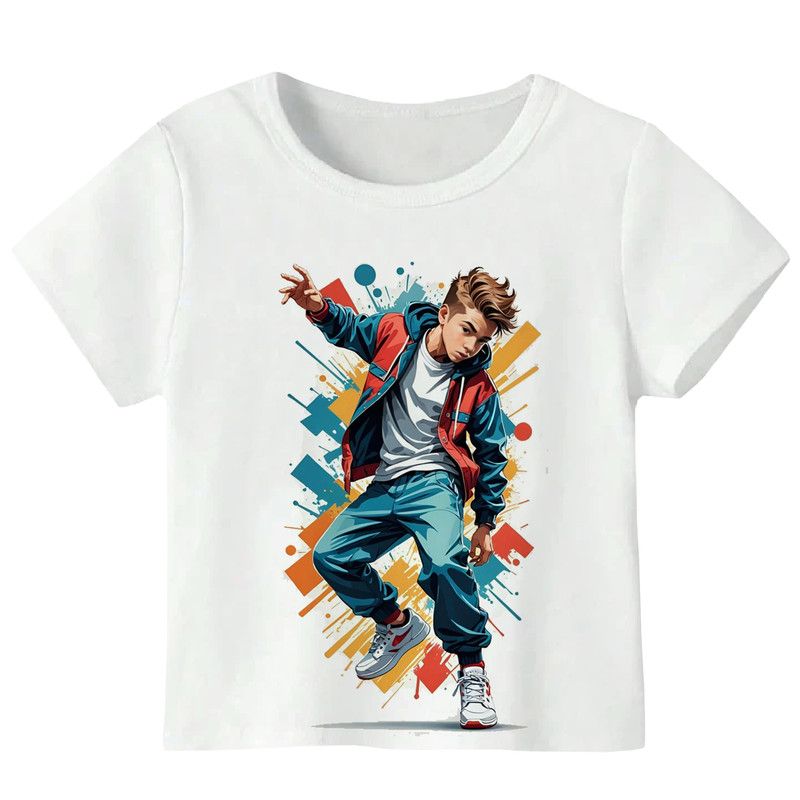 تی‌شرت آستین کوتاه پسرانه مدل پسر A207 رنگ سفید