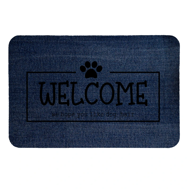 پادری طرح welcome کد 9534 سایز 110x80سانتی متر 