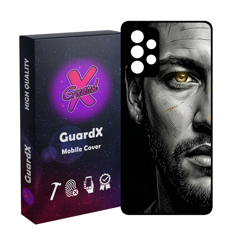 کاور گارد ایکس طرح نیمار مدل 10983 مناسب برای گوشی موبایل سامسونگ Galaxy A32 4G