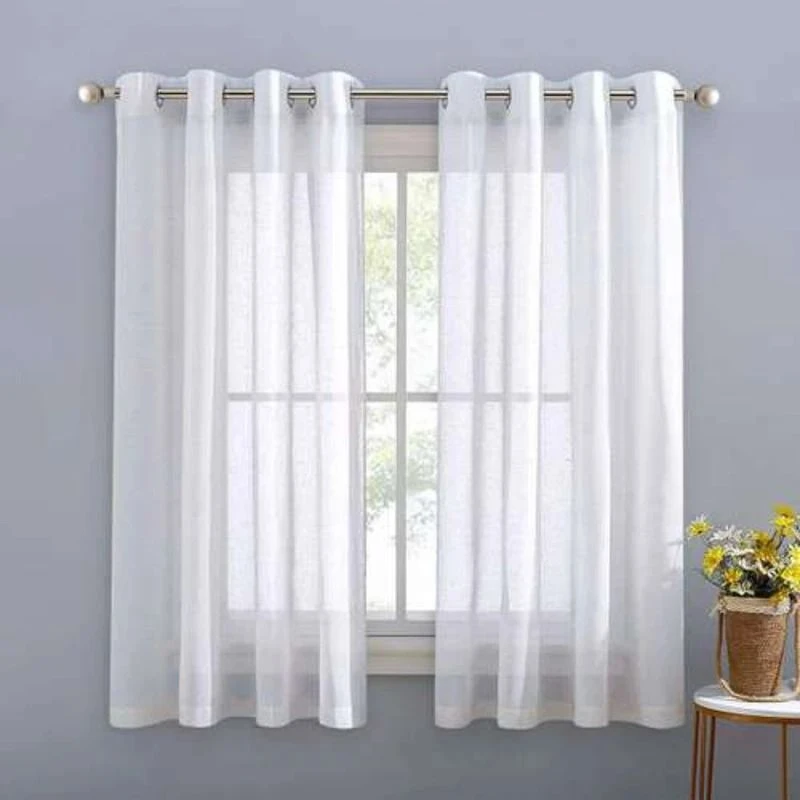 پرده پانچ مدل حریر ساده سایز 180 × 300 سانتی‌متر