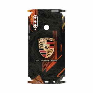 MAHOOT Porsche-Logo-FullSkin Cover Sticker for Huawei P30 Lite  48 MP Camera