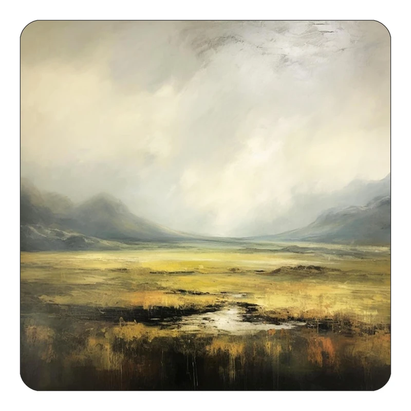 مگنت کاکتی طرح نقاشی رنگ روغن مدل mp71849