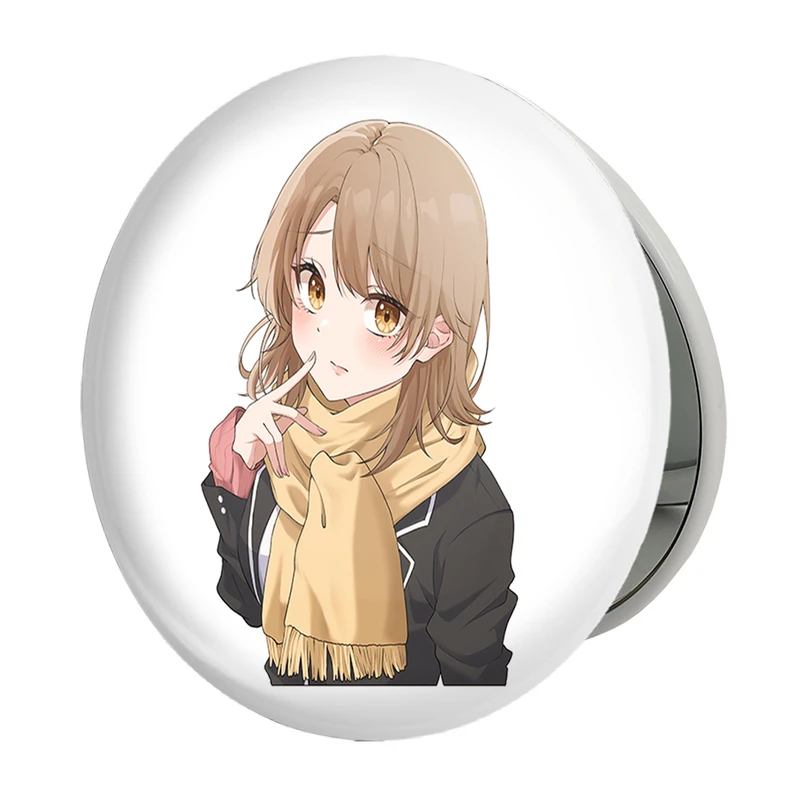 آینه جیبی خندالو طرح ایروها انیمه جوانی کمدی رومانتیک من مدل تاشو کد 32523