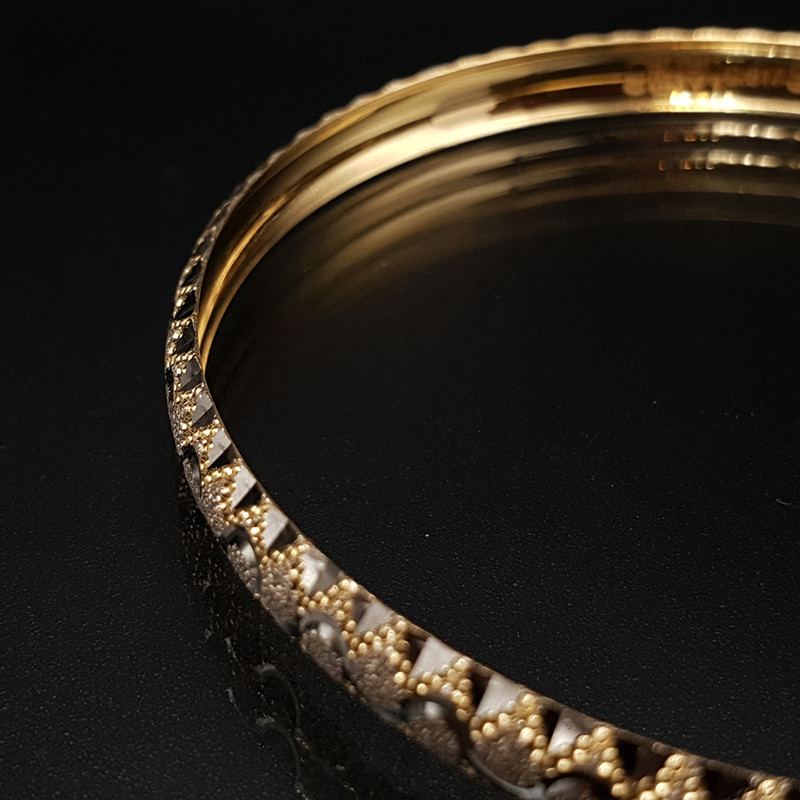 النگو طلا 18 عیار زنانه مدل 1EL1746