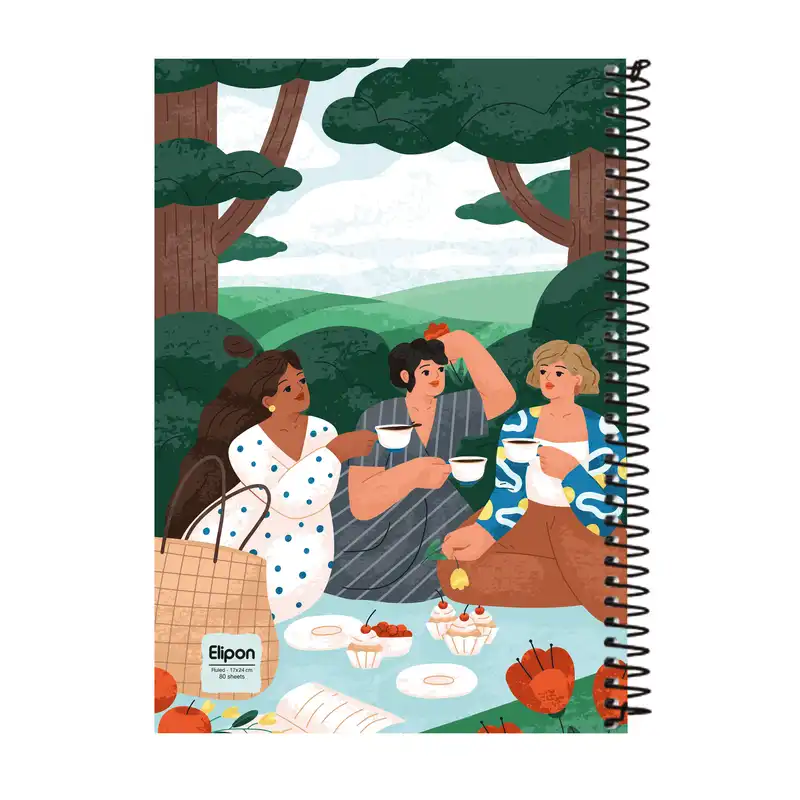 دفتر مشق 80 برگ الیپون کد 2311552