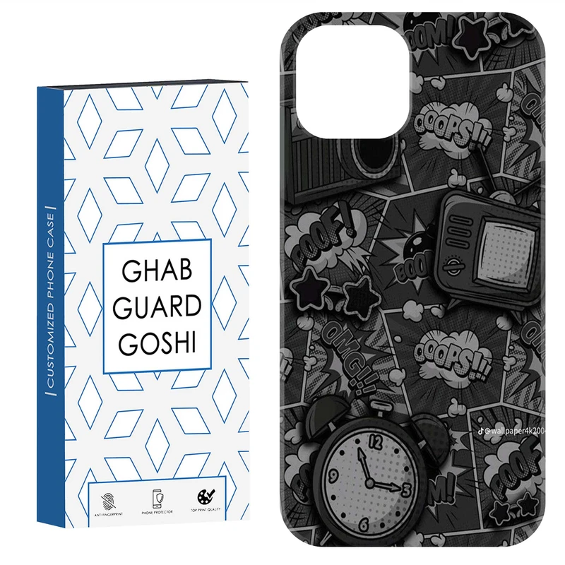 کاور قاب گارد گوشی طرح boom کد Dimo-602 مناسب برای گوشی موبایل اپل  IPHONE 12 / 12 PRO   