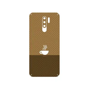 MAHOOT Minimal Cup of Coffee Icon Cover Sticker for Xiaomi Redmi 9