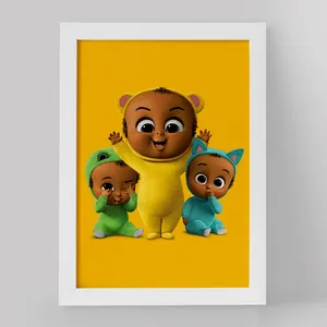 تابلو خندالو مدل بچه رئیس Boss Baby کد 10331