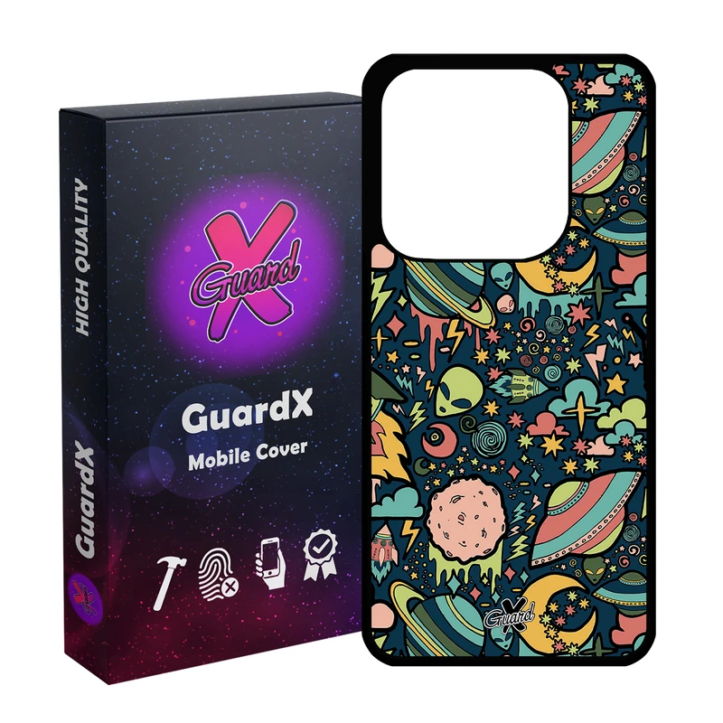 کاور گارد ایکس طرح Galaxy مدل 10191 مناسب برای گوشی موبایل شیائومی Redmi Note 14 4G