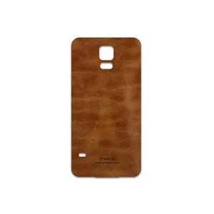 MAHOOT Buffalo-Leather Cover Sticker for Samsung Galaxy S5
