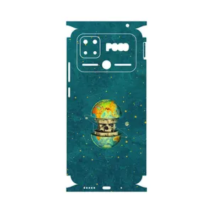MAHOOT Collage of Earth Face-FullSkin Cover Sticker for Xiaomi Poco C40