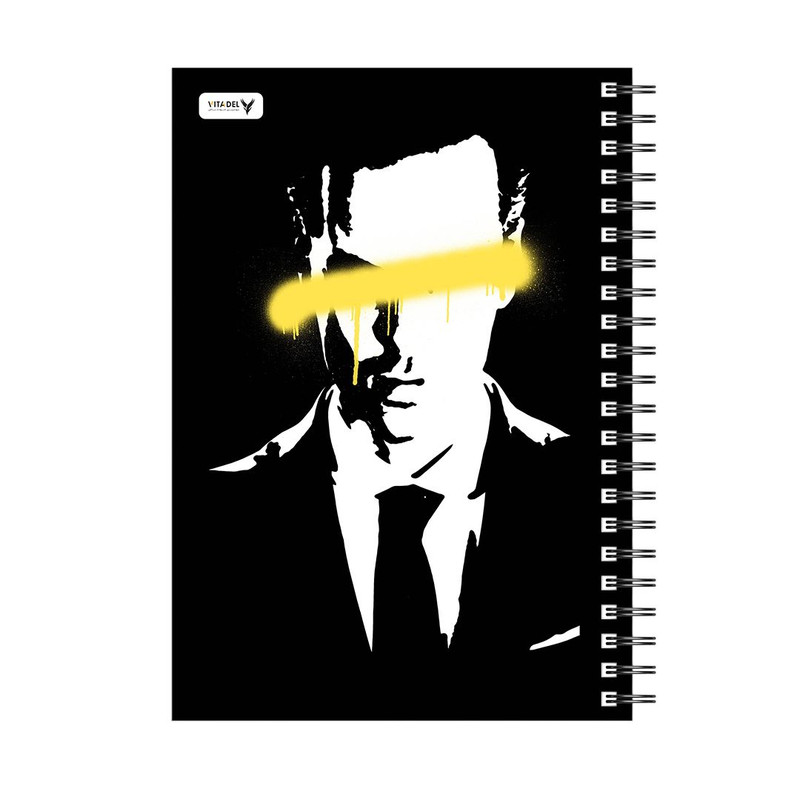 دفتر 120 برگ ویتادل طرح شرلوک مدل 7