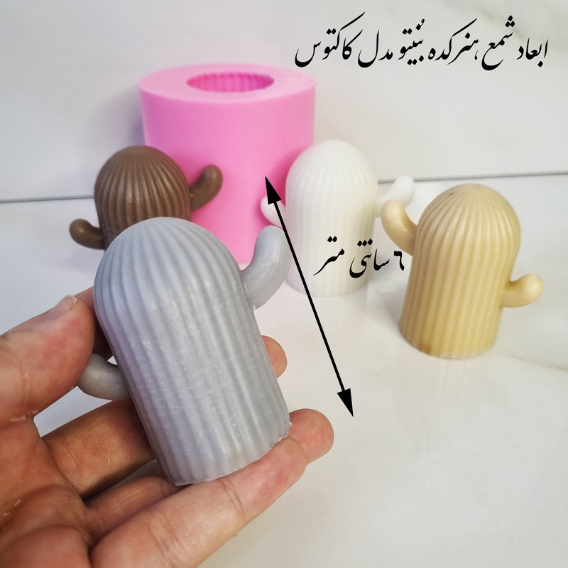 قالب شمع مدل کاکتوس کد C06 CM