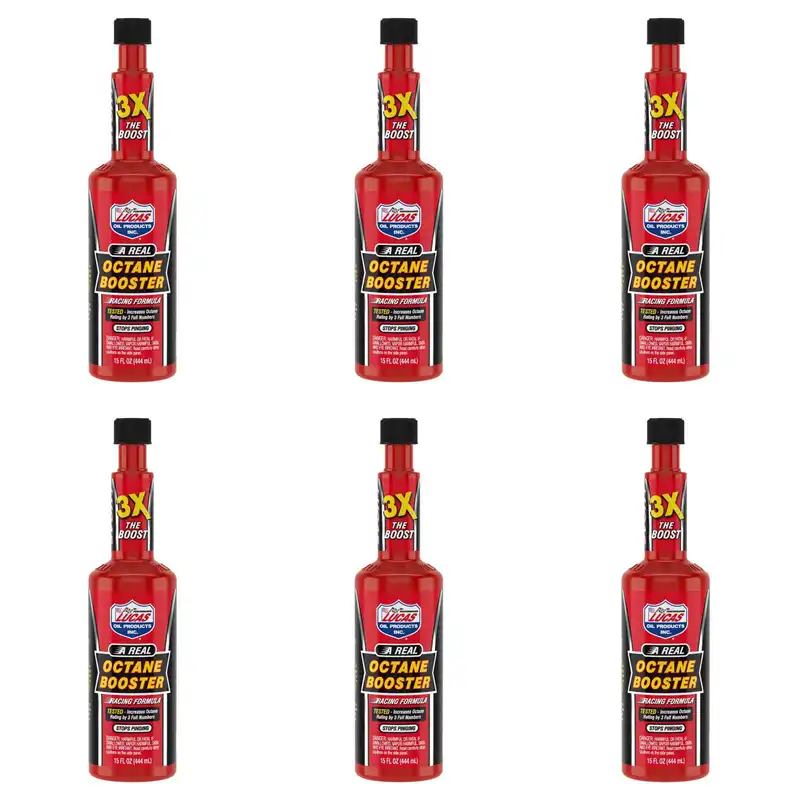 اکتان بوستر لوکاس مدل 3xThe Boost حجم 444 میلی لیتر مجموعه 6 عددی