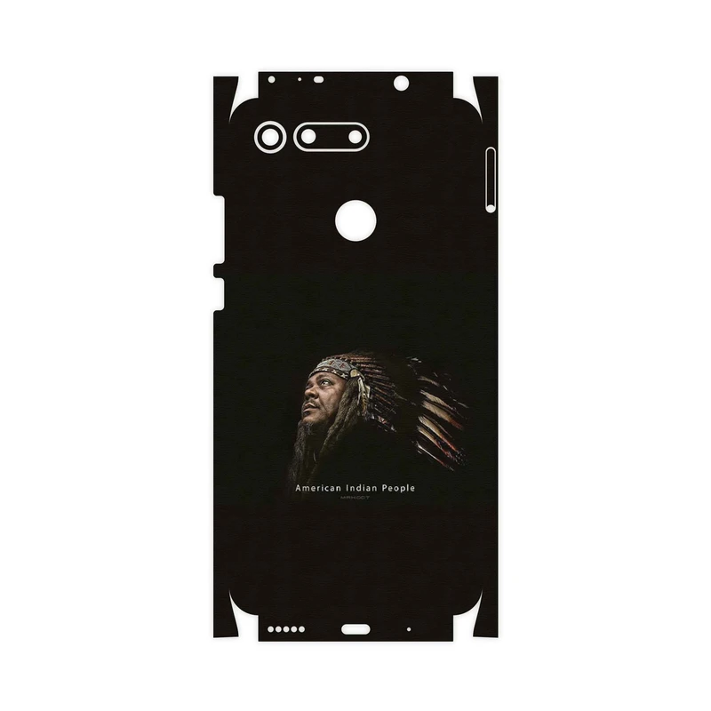 برچسب پوششی ماهوت مدل Portrait of an Indian Man-FullSkin مناسب برای گوشی موبایل آنر View 20