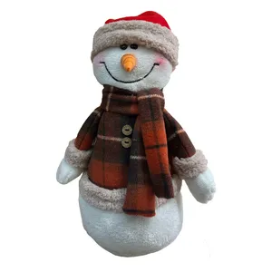 عروسک مدل آدم برفی کد JIM110 ارتفاع 55 سانتی‌متر