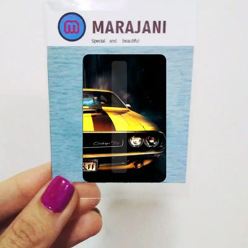 استیکر کارت مرجانی مدل ماشین کد 02
