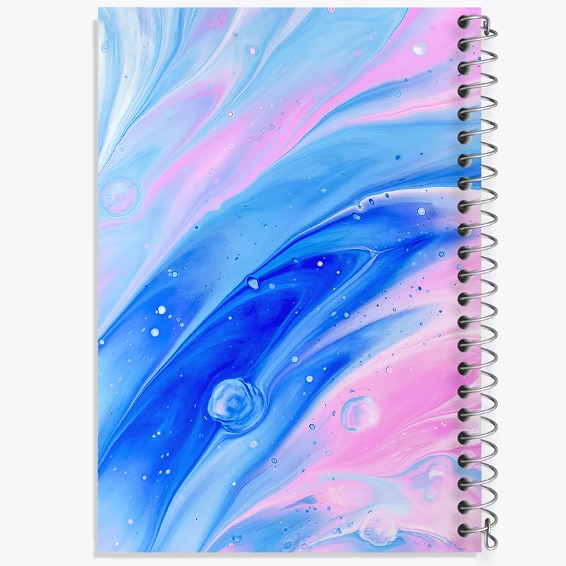 دفتر شطرنجی 50 برگ خندالو طرح بافت رنگی کد N5422