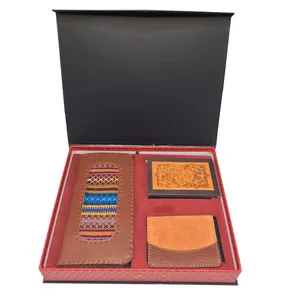 ست هدیه چرم عید نوروز آریا چرم مدل AS 76