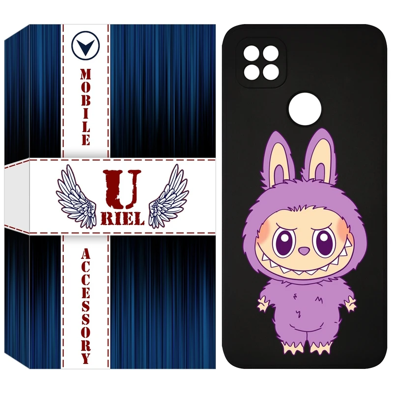 کاور یوریل قاب مدل KSH کد 150 طرح عروسک لبوبو مناسب برای گوشی موبایل شیائومی Redmi 9C / 10A