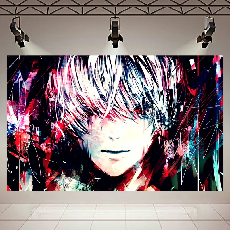 پوستر طرح انیمه مدل Tokyo Ghoul کد AR16200
