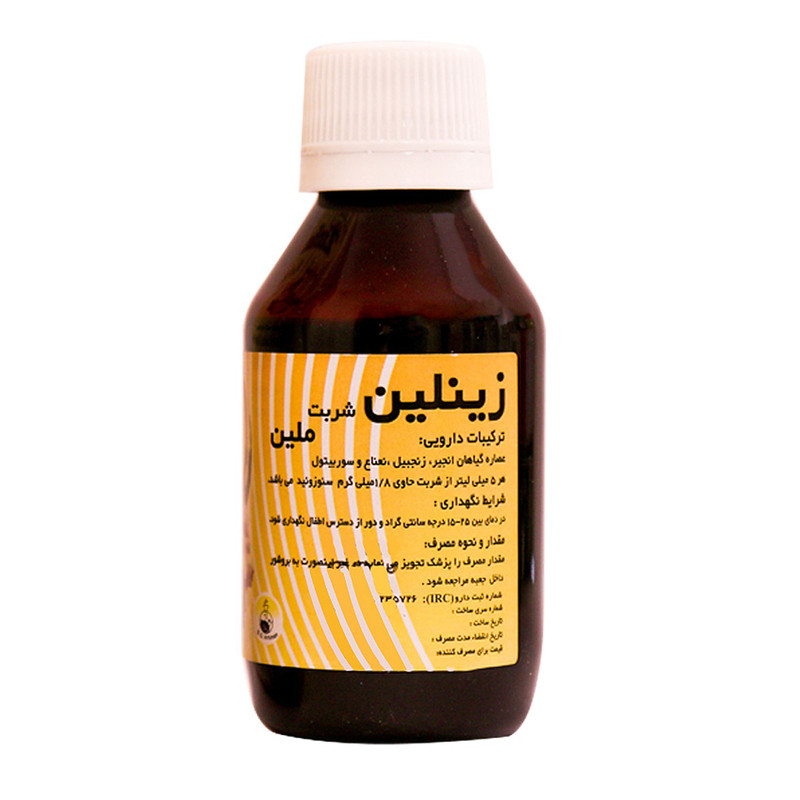 شربت زینلین سلامت گستر آرتیمان - 120 میلی لیتر