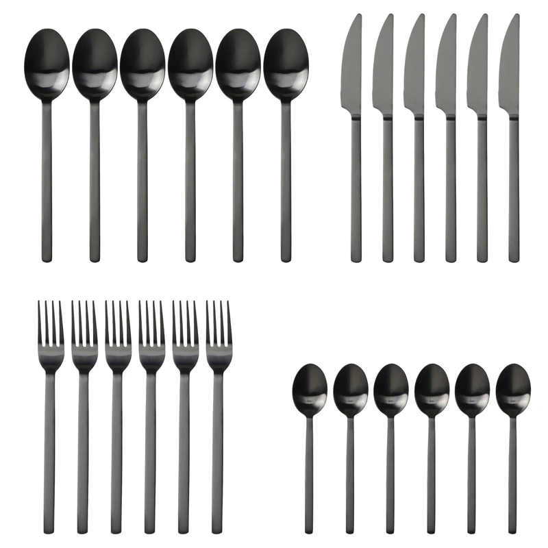 سرویس قاشق و چنگال 24 پارچه ایکیا  6 نفره مدل Stockholm کد 505.924.34