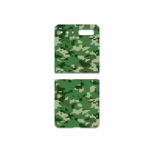MAHOOT Army-Green-Pixel Cover Sticker for Samsung Galaxy Z Flip