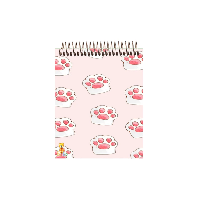 دفتر نقاشی 50 برگ بانیبو مدل ردپا کد 242