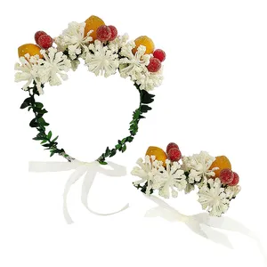 تاج مو دخترانه مدل لیمو کد 03 به همراه دستبند