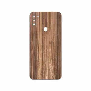 MAHOOT Light Walnut Wood Cover Sticker for Samsung Galaxy A11