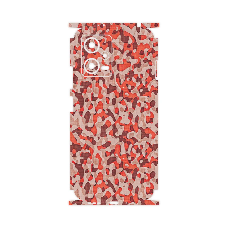 برچسب پوششی ماهوت مدل Red Infantry Army-FullSkin مناسب برای گوشی موبایل شیائومی Redmi Note 12 5G