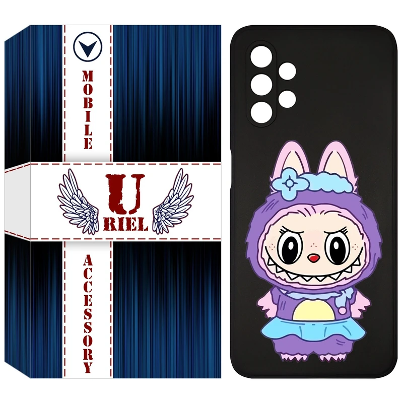 کاور یوریل قاب مدل KSH کد 141 طرح عروسک لبوبو مناسب برای گوشی موبایل سامسونگ Galaxy A13 4G