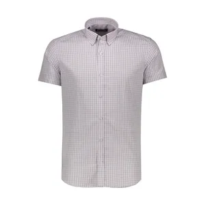 پیراهن آستین کوتاه مردانه کیکی رایکی مدل MBB20006-379