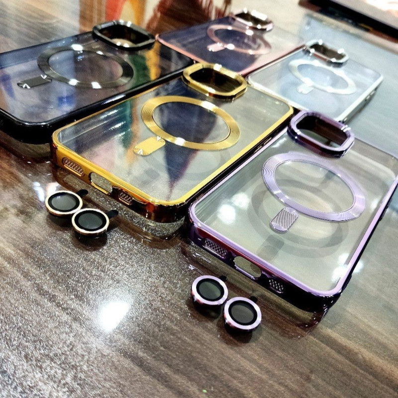  کاور طرح مگ سیف مدل iphone 13 مناسب برای گوشی موبایل اپل Iphone 13 به همراه محافظ لنز