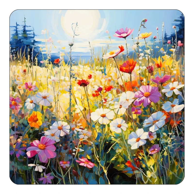 مگنت کاکتی طرح نقاشی رنگ روغن مدل mp69851