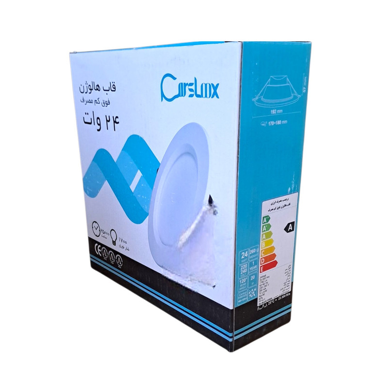 پنل ال ای دی 12 وات کارسلوکس مدل دایره کد 69