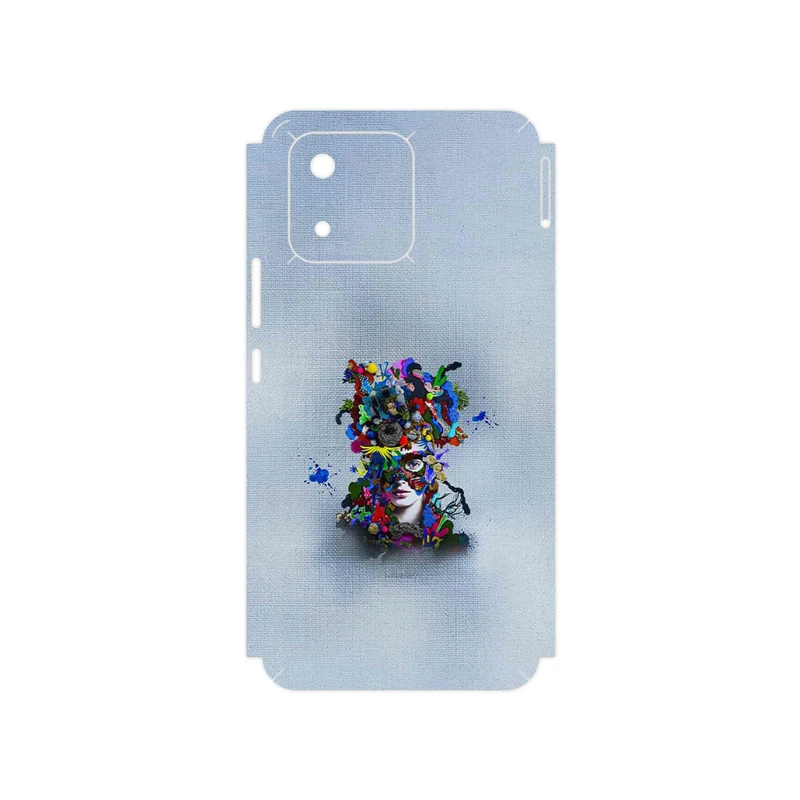 برچسب پوششی ماهوت مدل Collage of surreal Portrait of Women 4 مناسب برای گوشی موبایل آنر X5