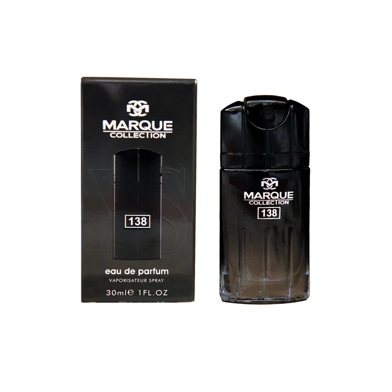 عطر جیبی مردانه مارکویی کالکشن مدل Paco Rabanne Black XS کد 138 حجم 30 میلی لیتر