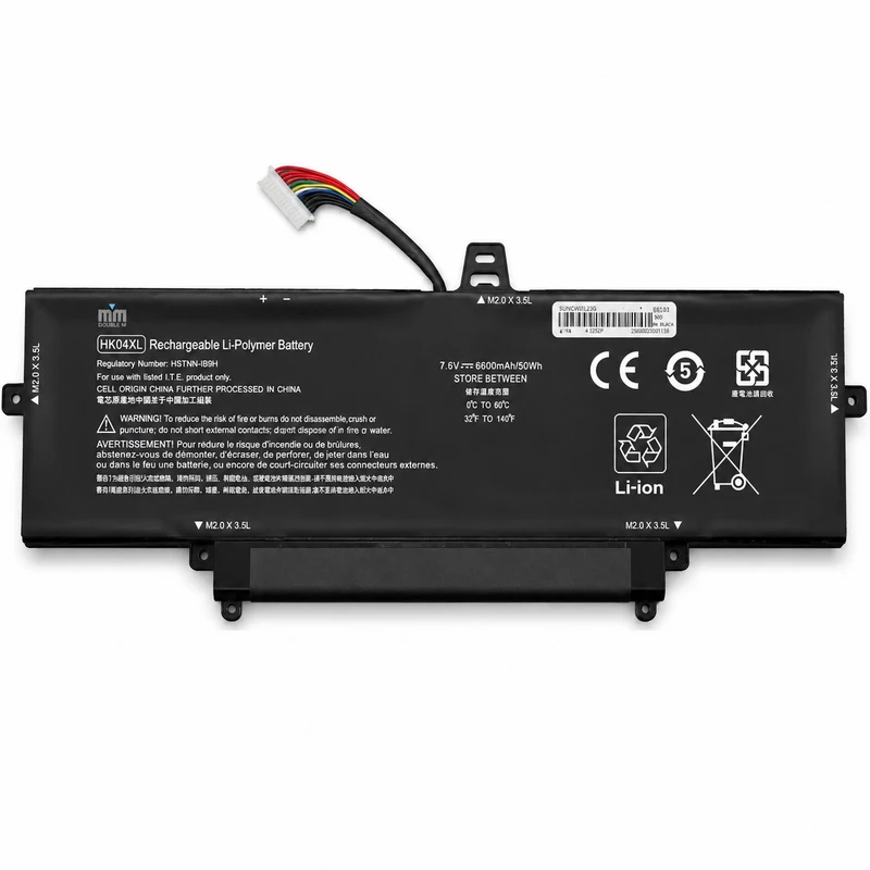 باتری لپ‌تاپ 6 سلولی دابل ام مدل HK04XL مناسب برای لپ تاپ  EliteBook 1030 G8 		