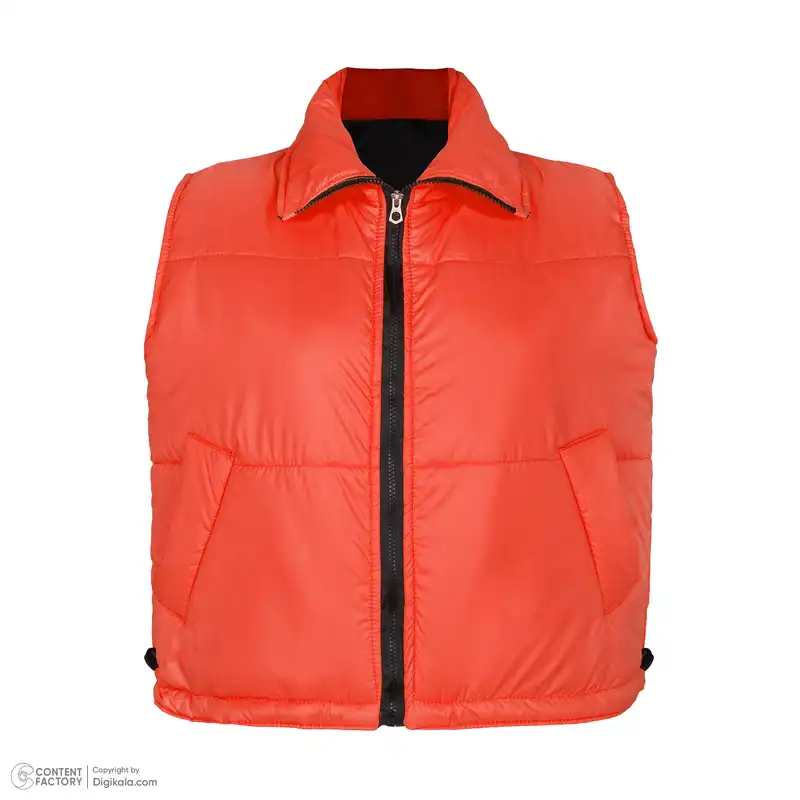 پافر زنانه مون سا مدل 11222 رنگ قرمز